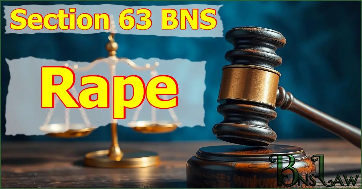 Section 63 BNS: Rape